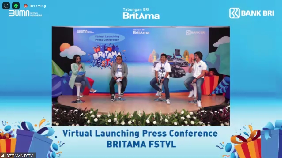 Gelar BritAma FSTVL, Bank BRI Tawarkan Kemudahan Buka Tabungan dan Undian Berhadiah Miliaran