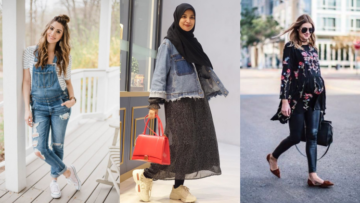 7+ Inspirasi Maternity Style Mama dengan Denim. Bikin Kelihatan Gemas, Kayak Masih ABG