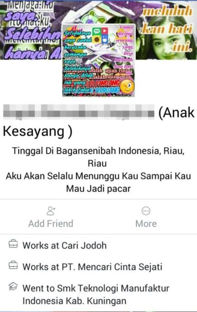 Bekerja di PT Mencari Cinta Sejati, Kenangan Absurd Pengguna FB Pada Masanya