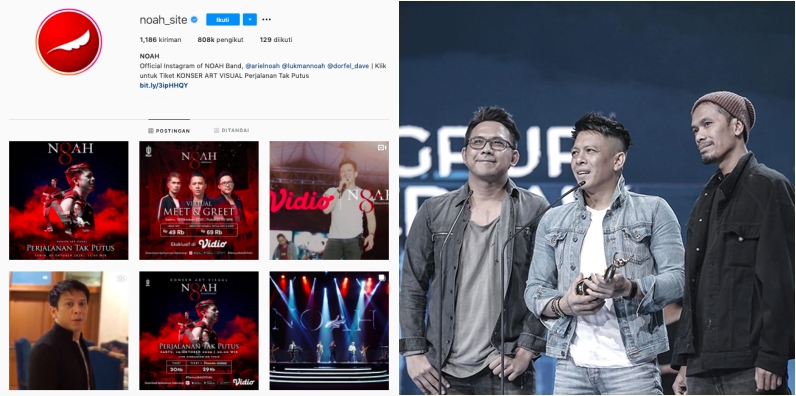 5 Band Indonesia dengan Followers Instagram Terbanyak. Kamu Salah Satu Penikmat Karya Mereka?