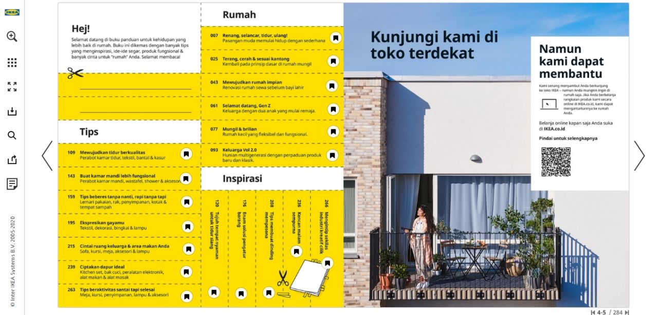 Beradaptasi dengan Situasi Pandemi, IKEA Indonesia Luncurkan Katalog 2021 Secara Digital