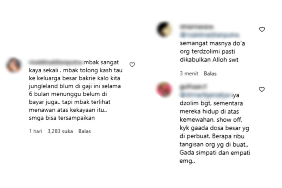 Nia Ramadhani Unggah Tampilan Glamor, Kolom Komentar Justru Diisi Keluhan Karyawan Bakrie Group