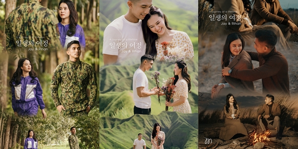 11 Potret Pre-wedding ala Crash Landing on You yang Trending, Inikah Namanya Drama Jadi Nyata?