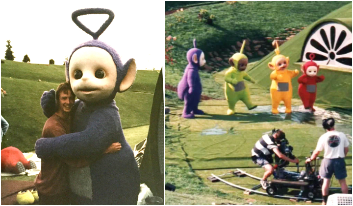 11 Foto Jadul Proses Syuting Teletubbies. Bikin Kaget, Ternyata Beda dari Bayangan Masa Kecil