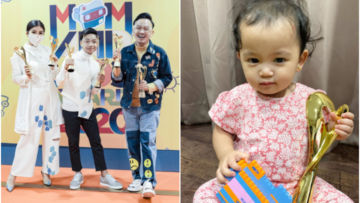 Keluarga Ruben Onsu Sabet 6 Penghargaan di Mom & Kids Awards, si Kecil Thania Nggak Ketinggalan