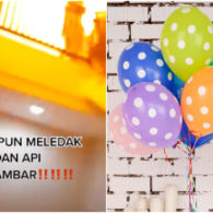 Niatnya Surprise Ulang Tahun, Balon Gas yang Dibawa Malah Tersambar Api Lilin dan Meledak. Ngeri!