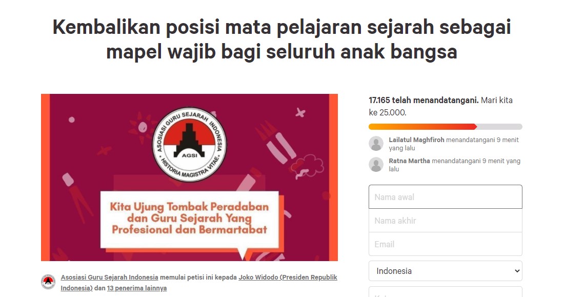 Beredar Kabar Bahwa Mata Pelajaran Sejarah akan Dihapus dari Kurikulum, Kemendikbud Berikan Klarifikasi