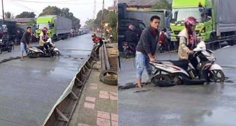 10+ Potret Jejak Kaki Hewan ini Bikin Sebel para Tukang. Nambah Kerjaan Lagi Aja, Ngeselin!