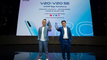 vivo V20 dan V20SE Usung Desain Stylish dengan Inovasi Kamera Depan untuk Generasi Muda