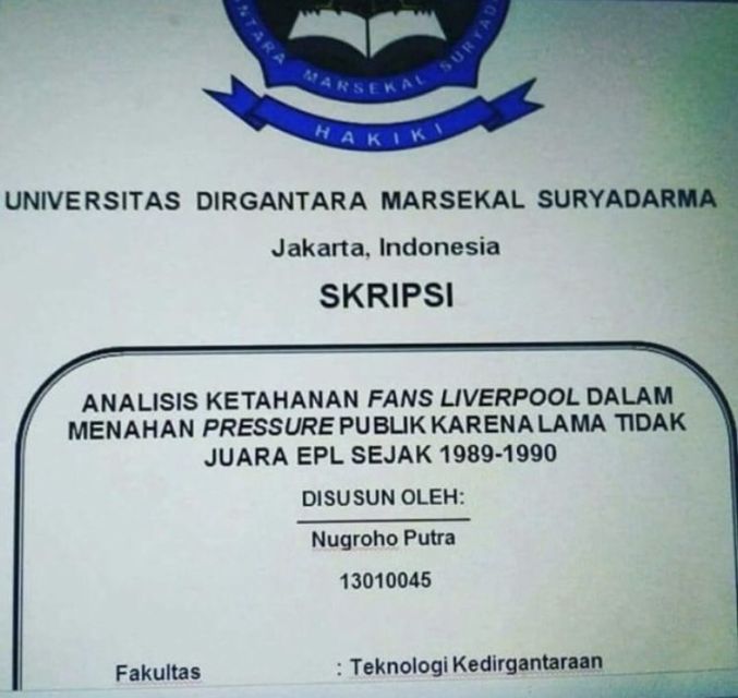 11 Judul Skripsi yang Punya Efek Kejut buat Dosen. Gimana Ekspresinya Saat Mahasiswa Konsul, ya?