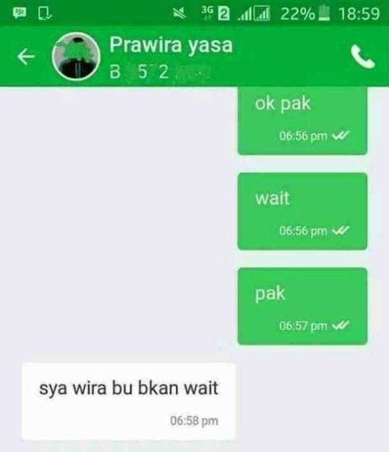 Potret Kocak Orang Kelewat Percaya Diri Chatting Pakai Bahasa Inggris. Namanya juga Belajar~