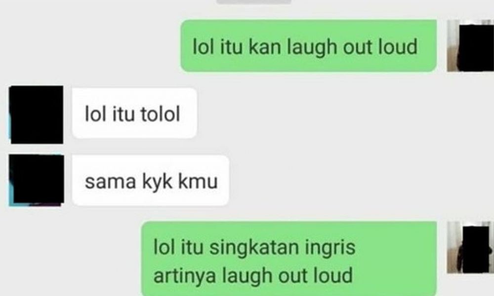 Potret Kocak Orang Kelewat Percaya Diri Chatting Pakai Bahasa Inggris. Namanya juga Belajar~