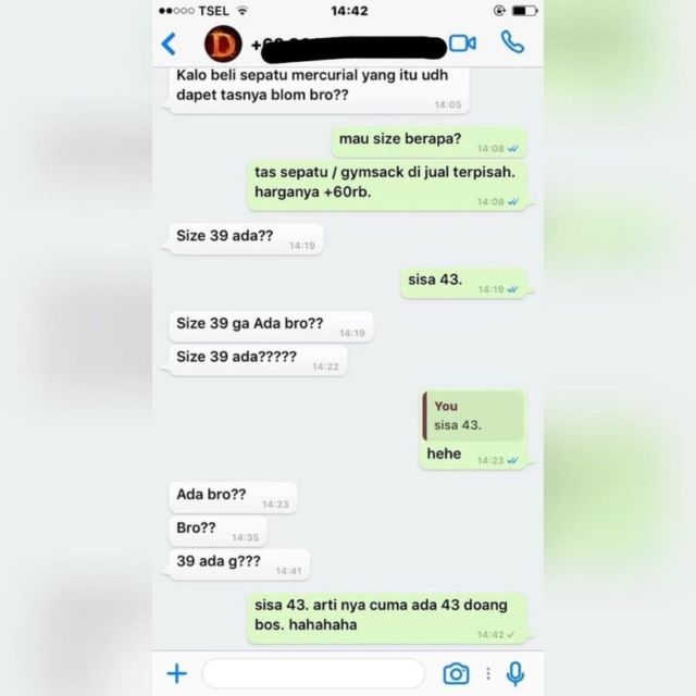 Potret Kocak Orang Kelewat Percaya Diri Chatting Pakai Bahasa Inggris. Namanya juga Belajar~