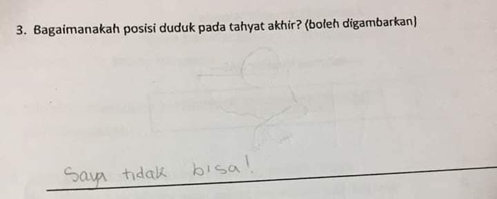 Nggak Cuma Pelajaran Matematika, Ternyata Pelajaran Agama juga Bisa Menyusahkan lo. Ini Buktinya!