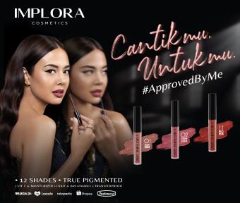 Implora Cosmetics Tunjuk Aurélie Moeremans sebagai Brand Ambassador yang Pertama