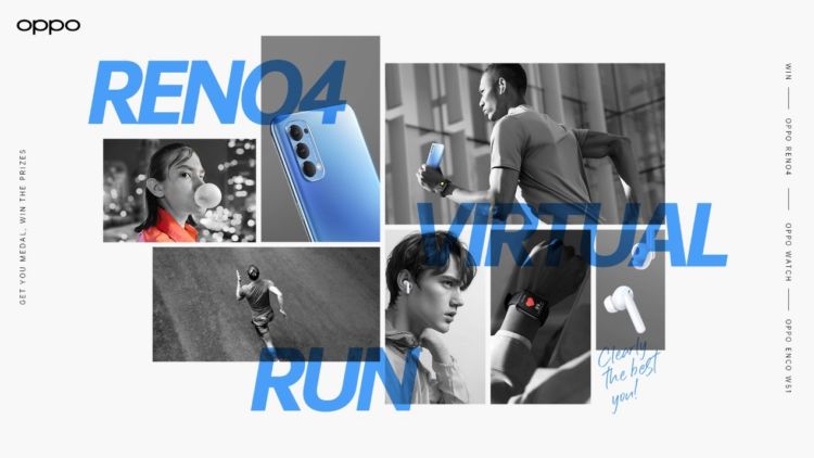 OPPO Gelar Reno4 Virtual Run dan Luncurkan 3 Produk Baru untuk Dukung Aktivitas Generasi Muda