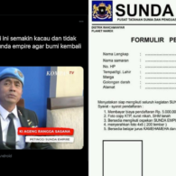 Sepeninggal Sunda Empire, Warganet Baru Sadar bahwa Tatanan Dunia Makin Berantakan. Rindu, Katanya~