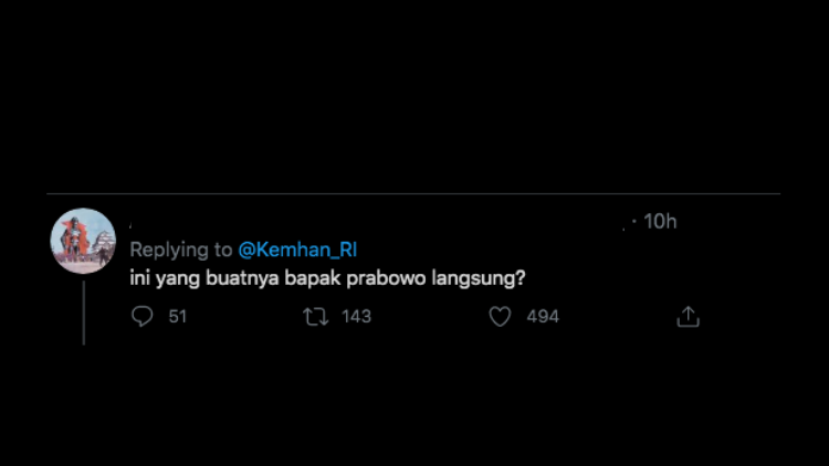 Unggah Ucapan Ulang Tahun untuk TNI, Akun Twitter Kemenhan jadi Perhatian Warganet. Kocak sih :(