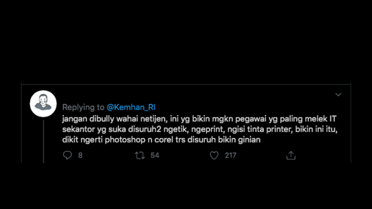 Unggah Ucapan Ulang Tahun untuk TNI, Akun Twitter Kemenhan jadi Perhatian Warganet. Kocak sih :(