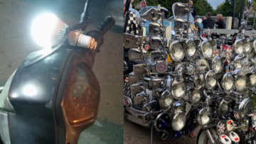 Siap Mengarungi Kegelapan Duniawi, Modifikasi Lampu pada Motor ini Bakal Bikin Anak Racing Minder!