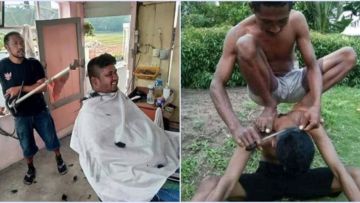 11 Momen Kocak yang Terjadi Saat Cukur Rambut. Ada-Ada Aja Kelakuan Tukang Cukur Zaman Sekarang