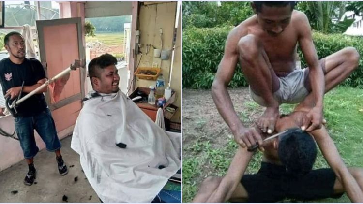 11 Momen Kocak yang Terjadi Saat Cukur Rambut. Ada-Ada Aja Kelakuan Tukang Cukur Zaman Sekarang