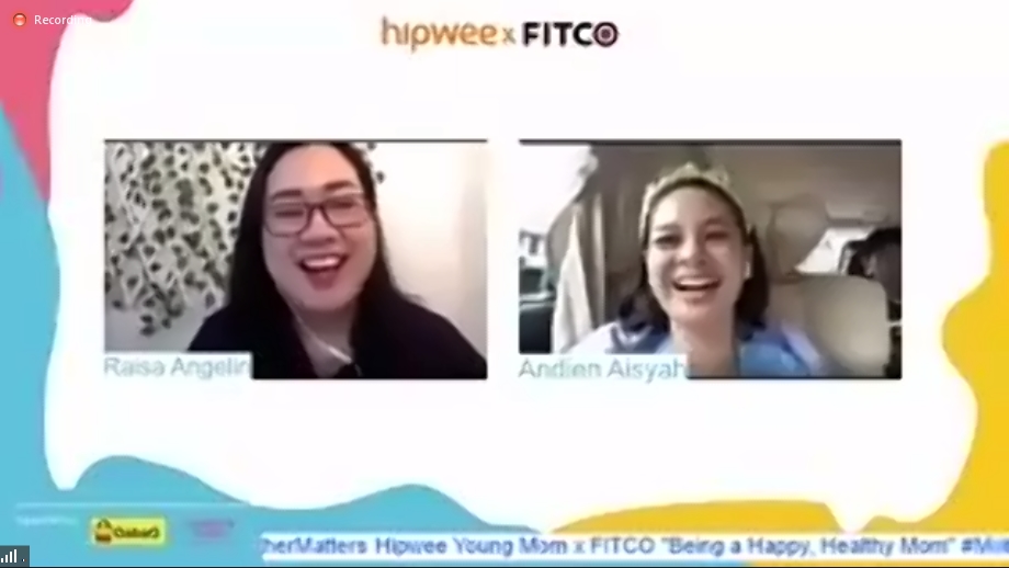 Cerita Andien Tentang Menjadi Ibu yang Bahagia dalam Webinar 'Hipwee x FITCO: Being A Happy, Healthy Mom'