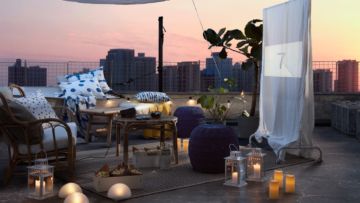 Inspirasi Penataan Rooftop Jadi Tempat Nobar. Cozy dan Dijamin Nyaman