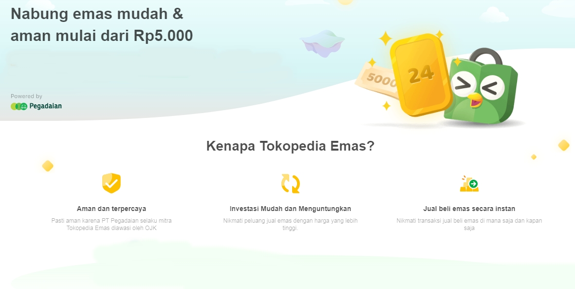 Jurus Investasi dari Tokopedia untuk Milenial Hadapi Pandemi. Nggak Harus Nunggu Kaya Dulu Loh