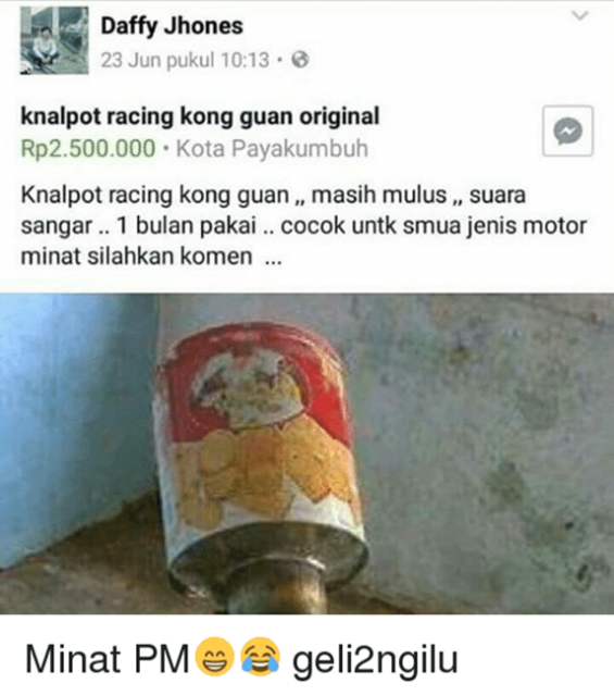 11 Modifikasi Knalpot Motor yang Nyeleneh Banget. Baru Lihat Aja Udah Sebal, Apalagi Dengar Suaranya!