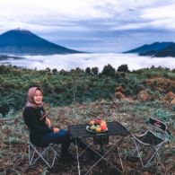 #DiIndonesiaAja-Selimut Kabut Bukit Tirai Embun, Menikmati Sensasi Dunia Kayangan di Kerinci, Jambi.