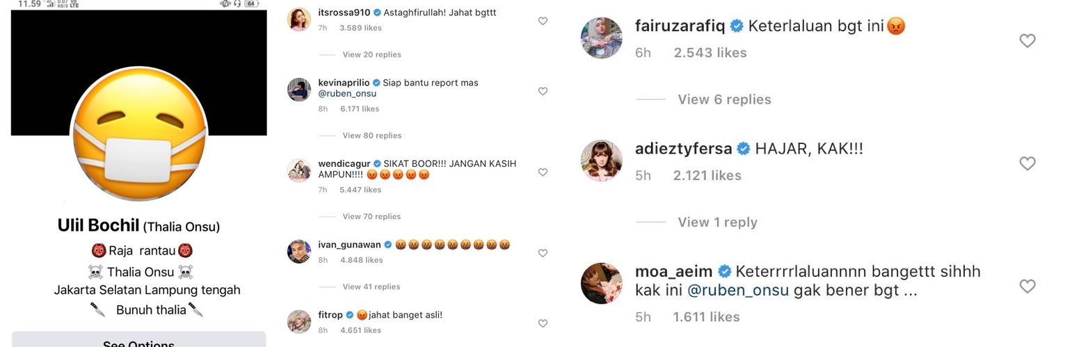 Ruben Onsu Kembali Temukan Akun Penghina Anaknya, Rekan-Rekan Artis: Jangan Kasih Ampun!