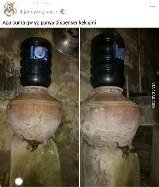 Kocaknya 11 Pemanfaatan Dispenser ini Bikin Nyengir Kuda. Idenya Out of The Box Banget, Bun~