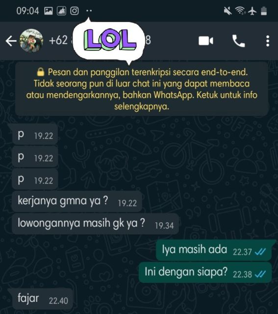 11 Deretan Chat Orang Cari Kerja yang Bikin Bingung HRD. Ini Butuh Kerja atau Cari Ribut sih?