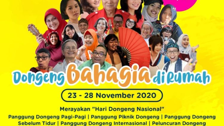 Festival Dongeng Internasional Indonesia 2020: Dongeng Bahagia di Rumah!