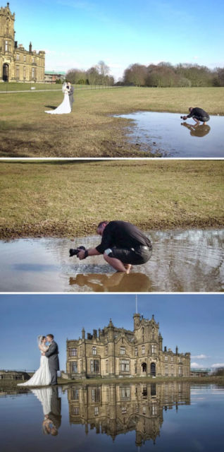 10 Potret Perjuangan Gigih Para Fotografer Pre-wedding. Rela Jungkir Balik Demi Hasil Terbaik!