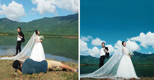 10 Potret Perjuangan Gigih Para Fotografer Pre-wedding. Rela Jungkir Balik Demi Hasil Terbaik!