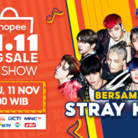 Stray Kids Bakal Tampil di TV Show Shopee 11.11 Big Sale. Fans Bang Chan dkk Harap Merapat!