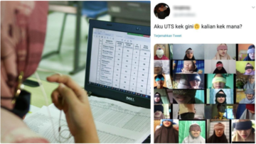 Viral Kejadian Lucu Saat UTS di Tengah Pandemi. Kayaknya Guru dan Murid Udah Sama Pusingnya nih :D