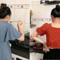 Menguak Alasan Perempuan Asia Suka Berkacak Pinggang Kalau Lagi Masak. Ibumu Sering Begini Nggak?