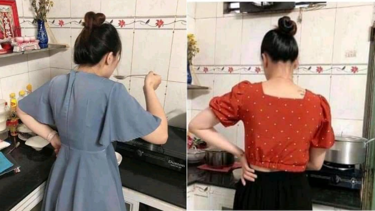 Menguak Alasan Perempuan Asia Suka Berkacak Pinggang Kalau Lagi Masak. Ibumu Sering Begini Nggak?