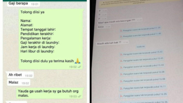 11 Deretan Chat Orang Cari Kerja yang Bikin Bingung HRD. Ini Butuh Kerja atau Cari Ribut sih?