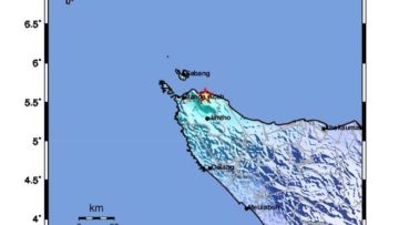 Kabar Terbaru, Gempa 5,3 Magnitudo Melanda Aceh Disebabkan Karena Aktivitas Sesar Sumatera