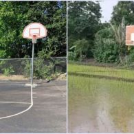 11 Desain Lapangan Basket yang Kelewat Absurd. Orang Mau Main ke Sini Pasti Mikir-Mikir Dulu