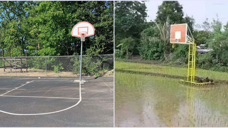 11 Desain Lapangan Basket yang Kelewat Absurd. Orang Mau Main ke Sini Pasti Mikir-Mikir Dulu