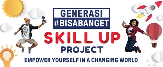 Mengulik Keseruan Acara Skill Up Project #GenerasiBisaBanget. Ilmu dan Hiburan Menjadi Satu.