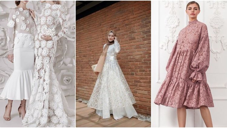 9 Dress Semi Kebaya yang Desainnya Cantik Semua. Buat Kondangan Sampai Nikahan, Bisa!