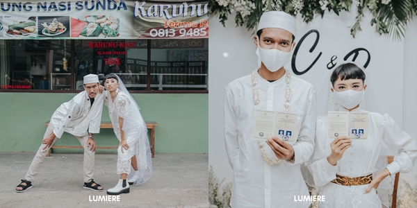 Viral Pernikahan Santai ala Reza dan Cica. Baju Jahit Sendiri dan Pakai Sandal Gunung On Point!