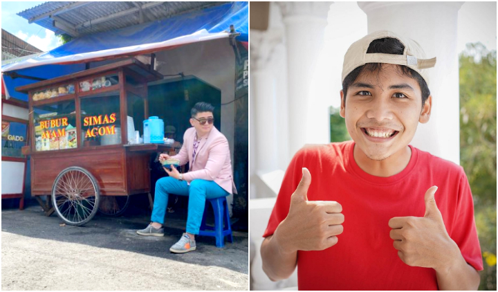 Makan Bubur dengan Tampilan Stylish, Chef Arnold Berhasil Tantang Bintang Emon Lakukan Hal Serupa