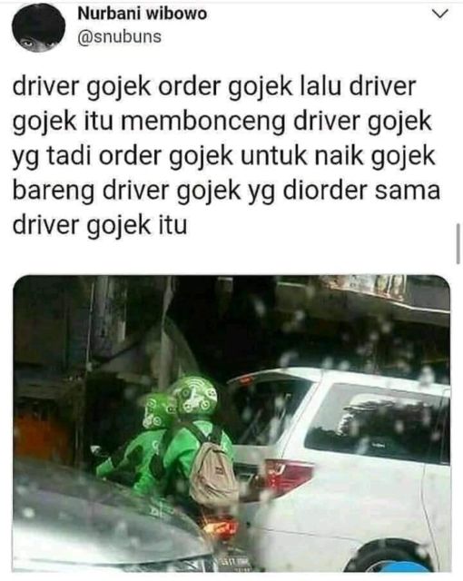 11 Bukti Bahwa Driver Ojol Adalah Manusia Serba Bisa, Setia Kawan, dan Ada di Mana-Mana. Gokil!